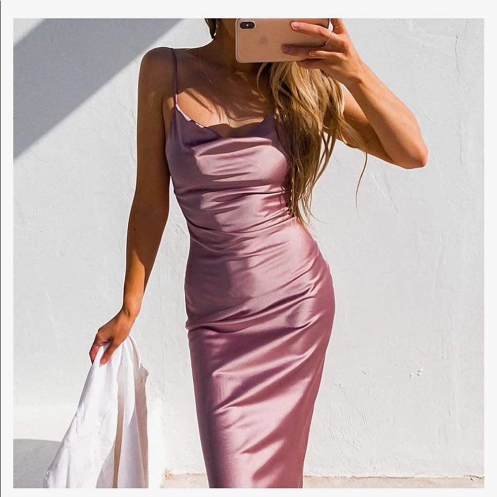 Satin dress